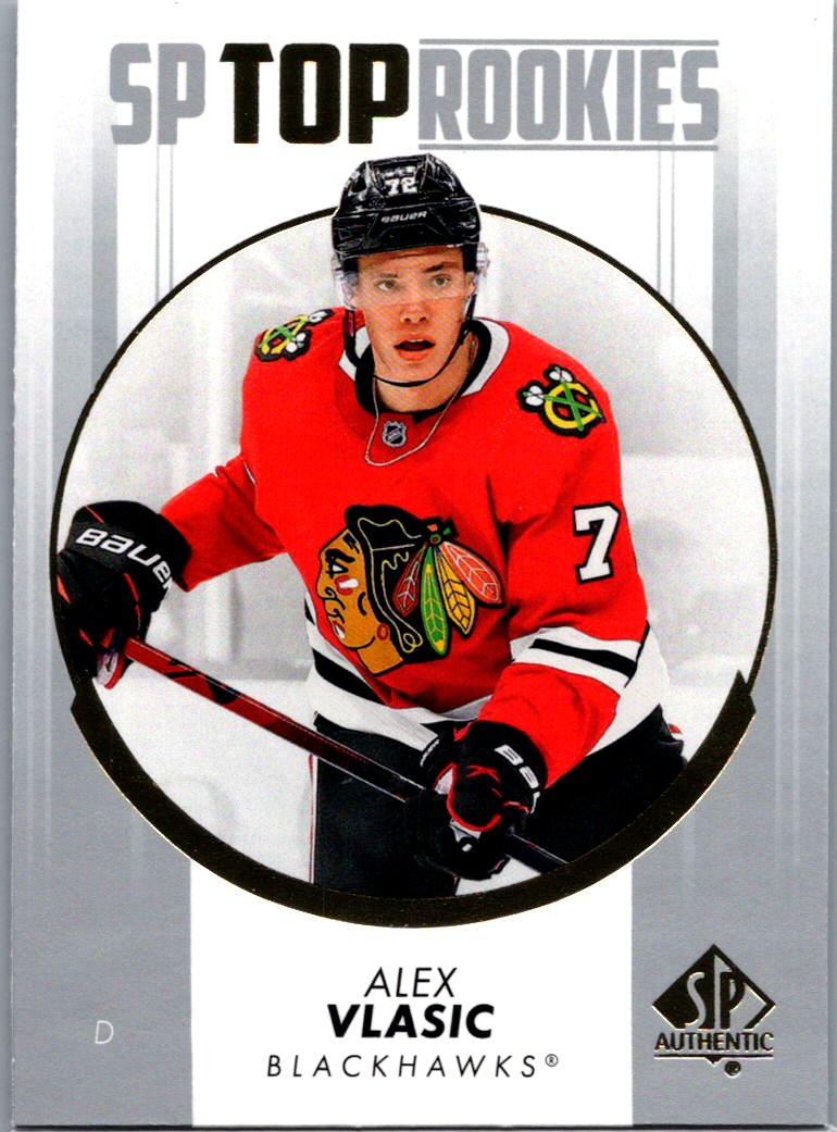 2022-23 SP Authentic - Top Rookies Alex Vlasic #TR-34 front