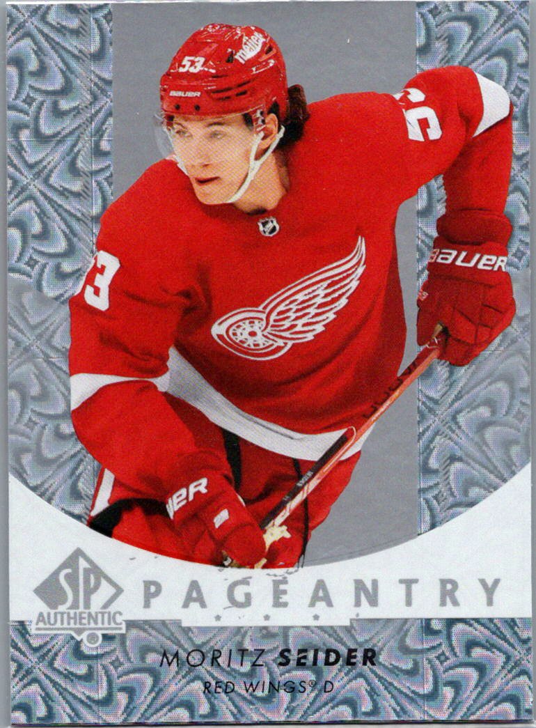2022-23 SP Authentic - Pageantry Moritz Seider #P-48 front