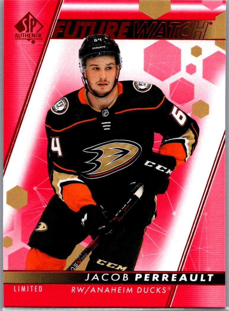 2022-23 SP Authentic - Limited Red Jacob Perreault #109 front