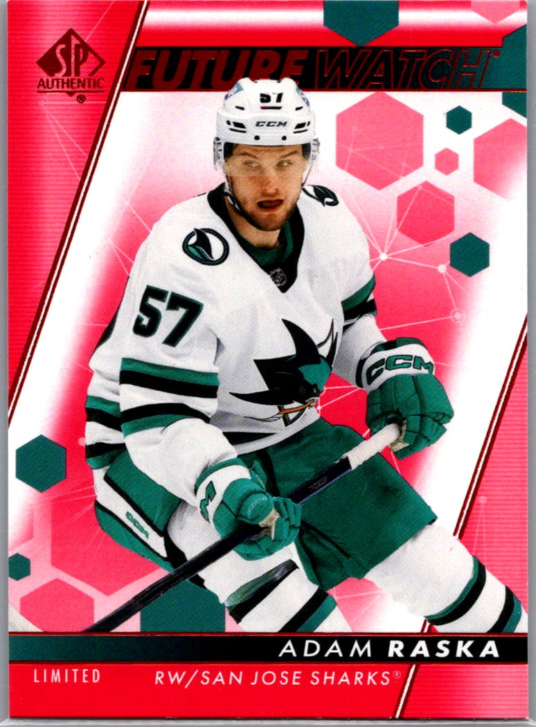 2022-23 SP Authentic - Limited Red Adam Raska #175 front