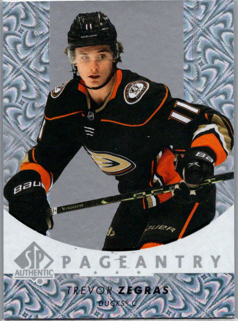 2022-23 SP Authentic - Pageantry Trevor Zegras #P-46 front