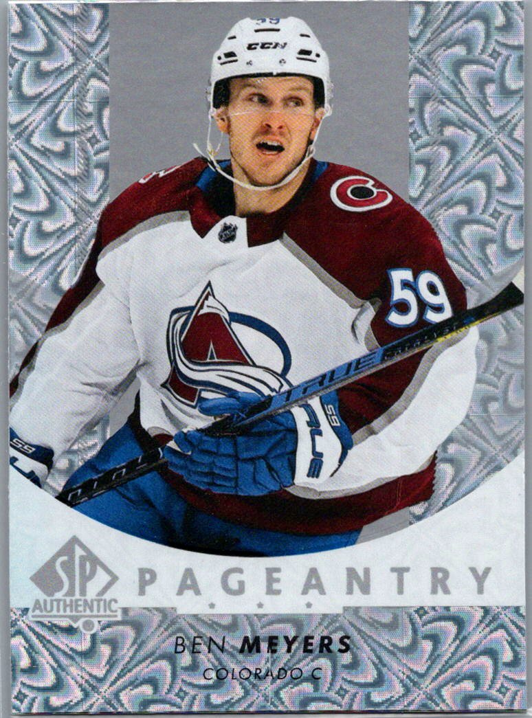 2022-23 SP Authentic - Pageantry Ben Meyers #P-82 front