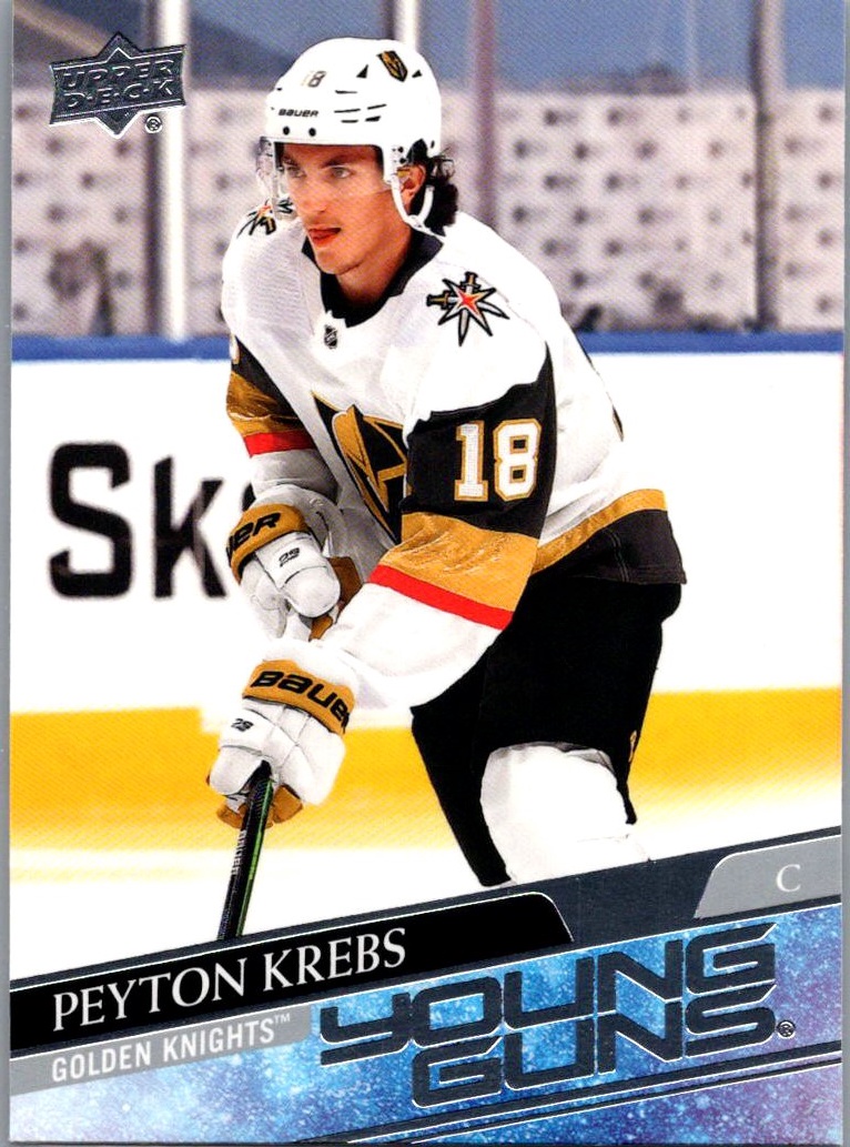 2020-21 Upper Deck Peyton Krebs #239 RC front