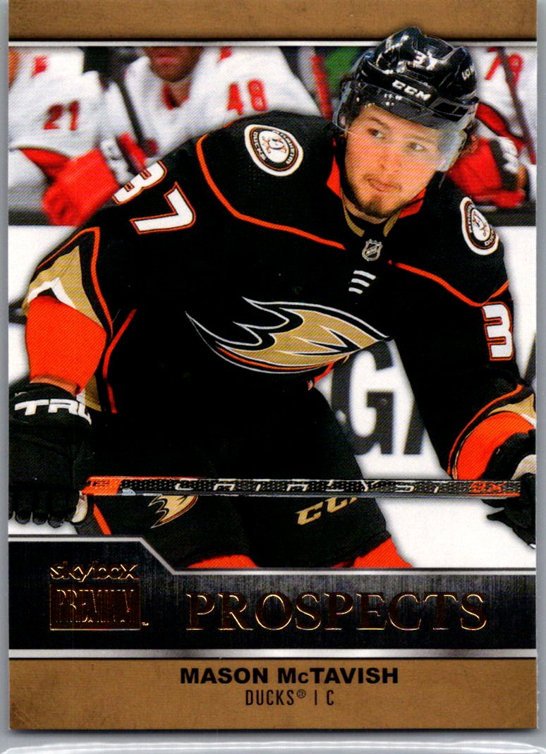 2021-22 SkyBox Metal Universe - Skybox Premium Prospects Mason McTavish #PP-2 front