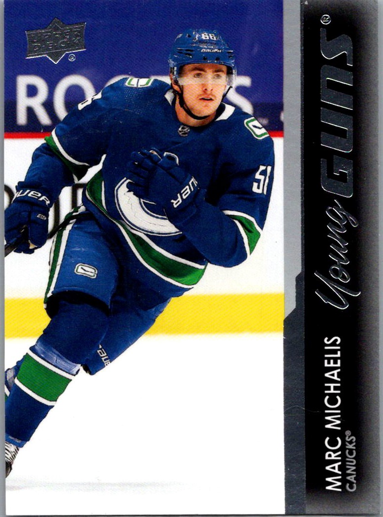 2021-22 Upper Deck Marc Michaelis #235 RC front