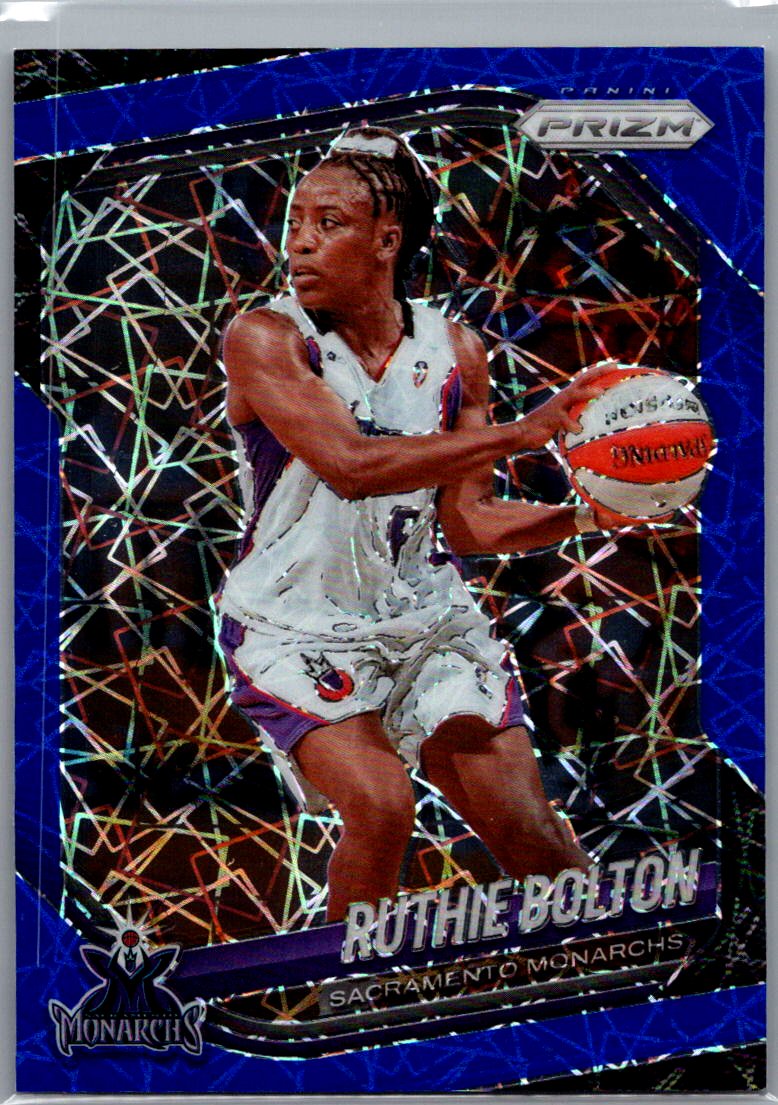 2025 Panini Prizm WNBA - Blue Velocity Prizms Ruthie Bolton #40 front