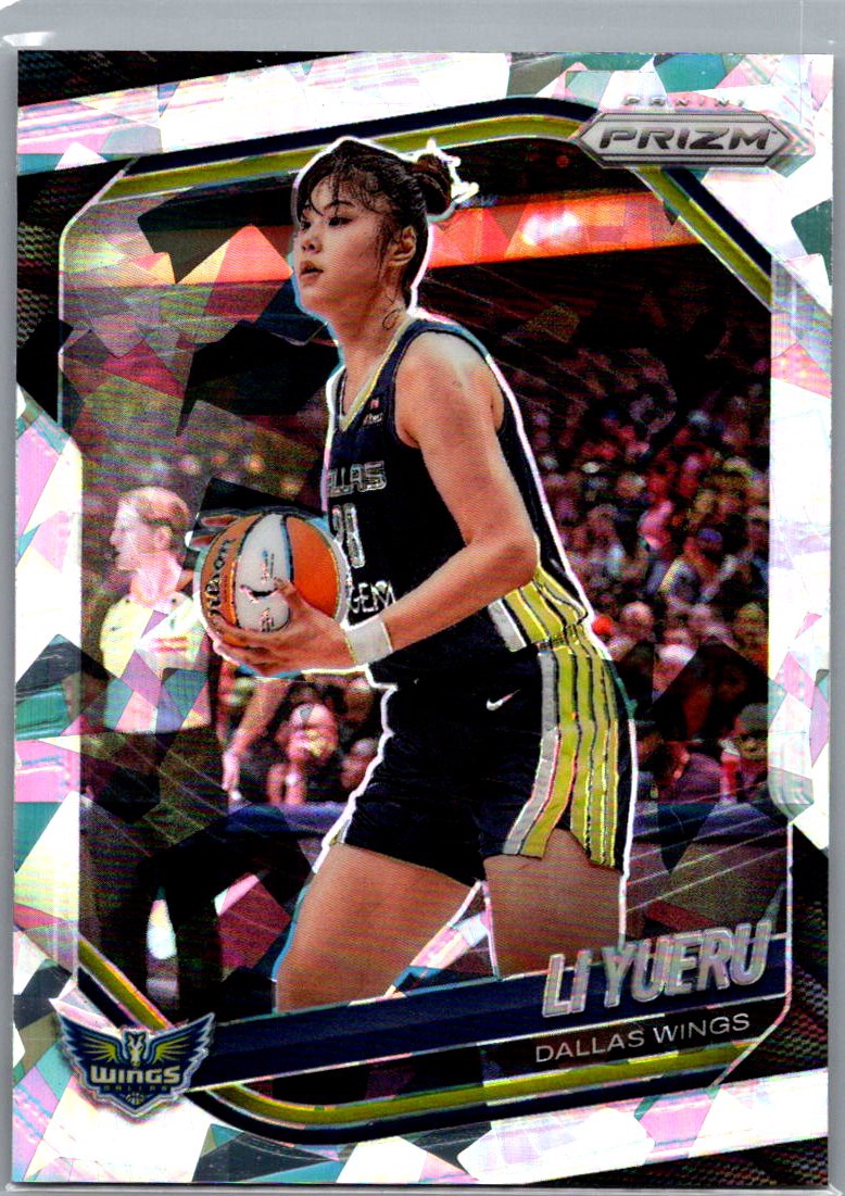 2025 Panini Prizm WNBA - Ice Prizms Li Yueru #28 front