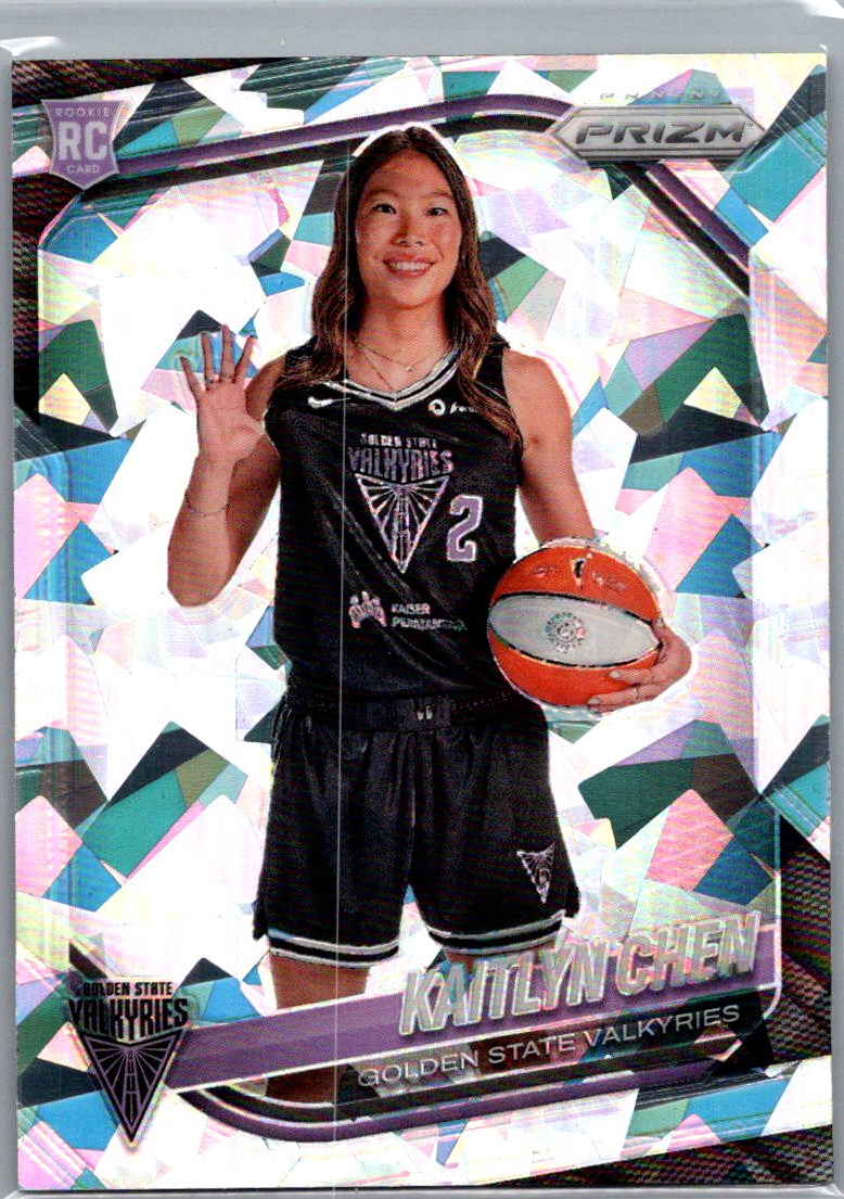 2025 Panini Prizm WNBA - Ice Prizms Kaitlyn Chen #143 front