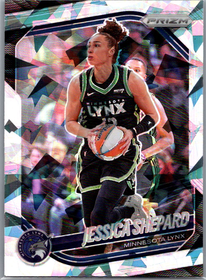 2025 Panini Prizm WNBA - Ice Prizms Jessica Shepard #137 front