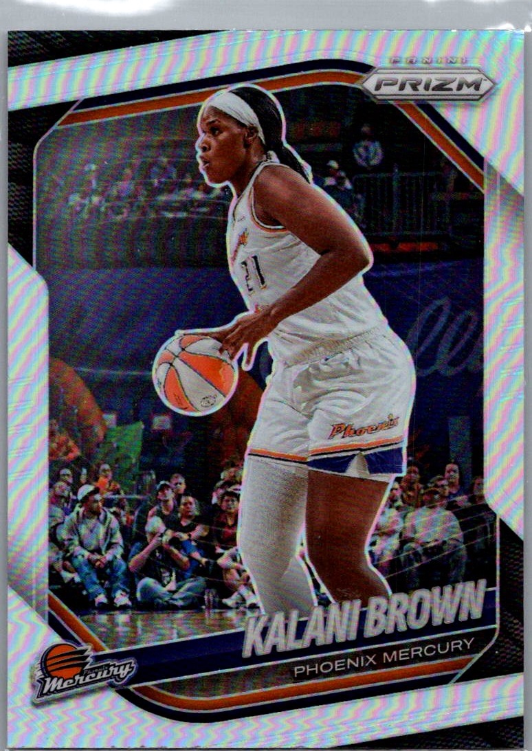 2025 Panini Prizm WNBA - Silver Prizms Kalani Brown #55 front