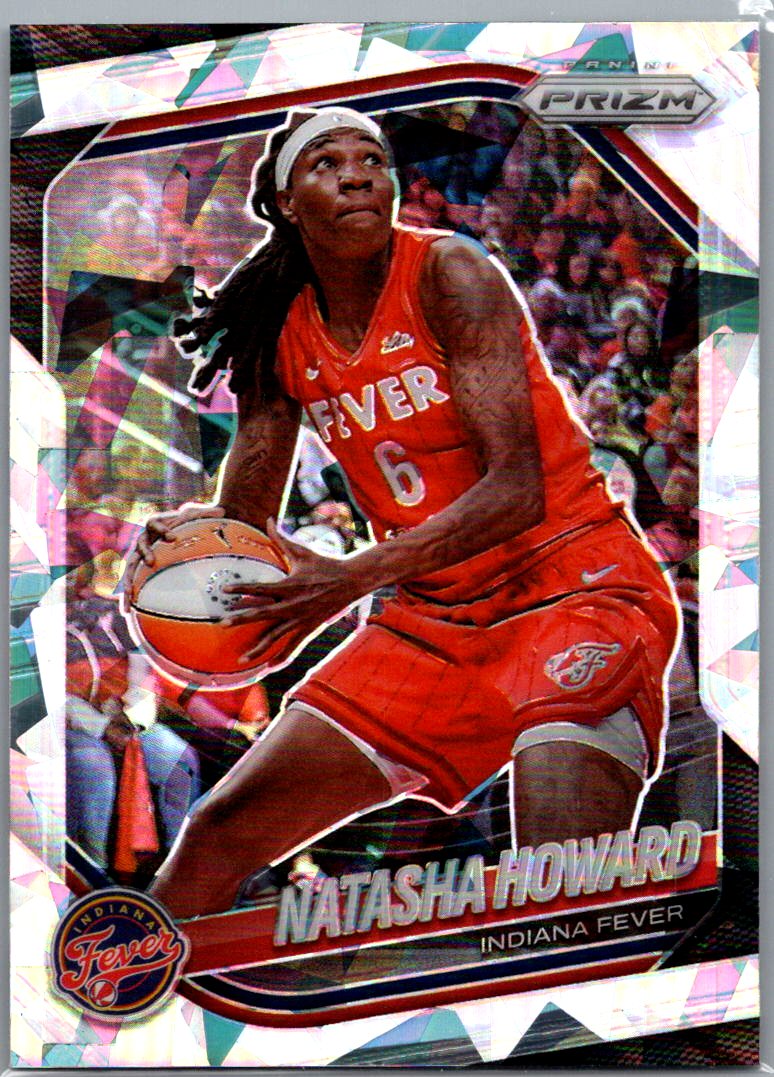 2025 Panini Prizm WNBA - Ice Prizms Natasha Howard #54 front