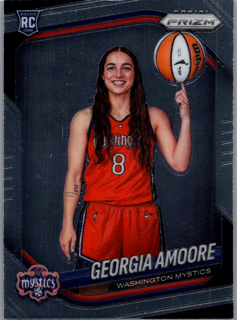 2025 Panini Prizm WNBA Georgia Amoore #140 RC front
