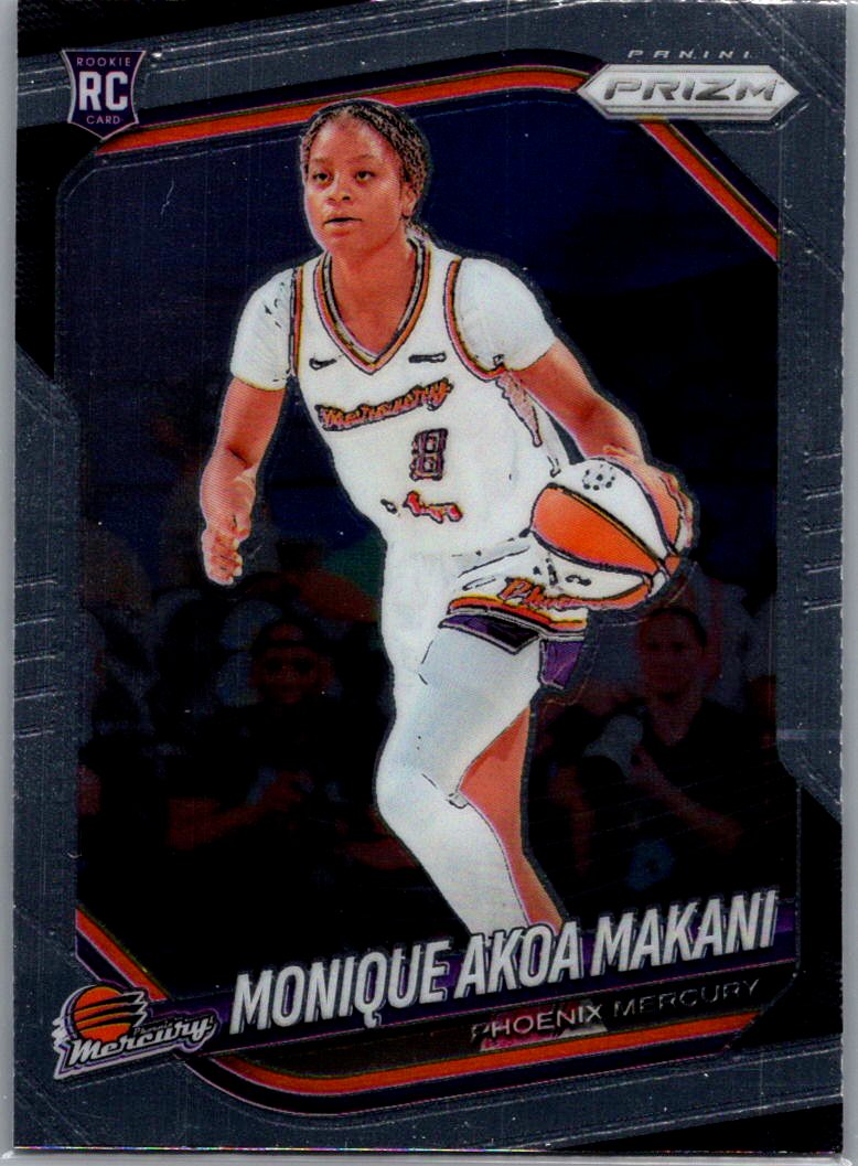 2025 Panini Prizm WNBA Monique Akoa Makani #98 RC front