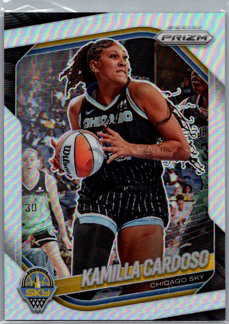 2025 Panini Prizm WNBA - Silver Prizms Kamilla Cardoso #89 front