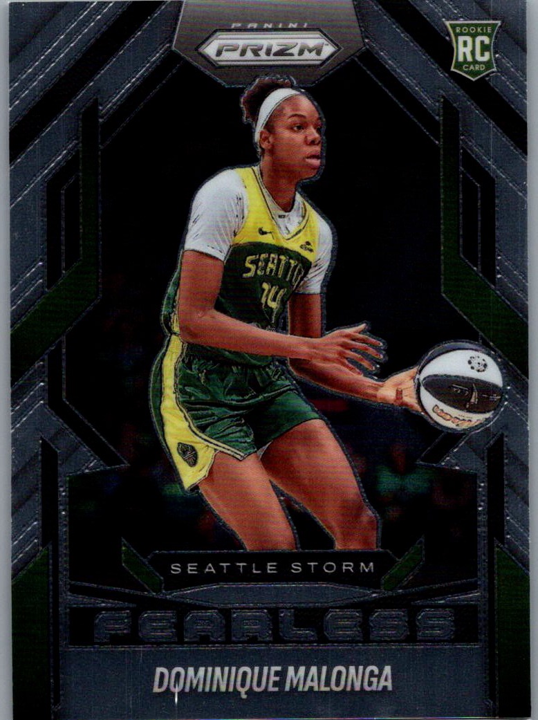 2025 Panini Prizm WNBA - Fearless Dominique Malonga #14 front