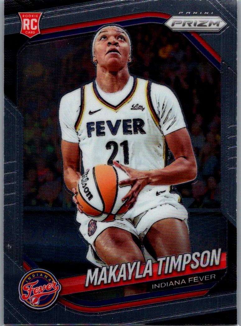 2025 Panini Prizm WNBA Makayla Timpson #14 RC front