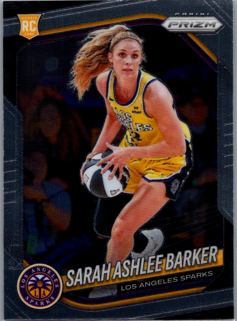 2025 Panini Prizm WNBA Sarah Ashlee Barker #31 RC front