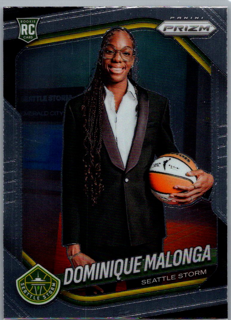 2025 Panini Prizm WNBA Dominique Malonga #144 RC front
