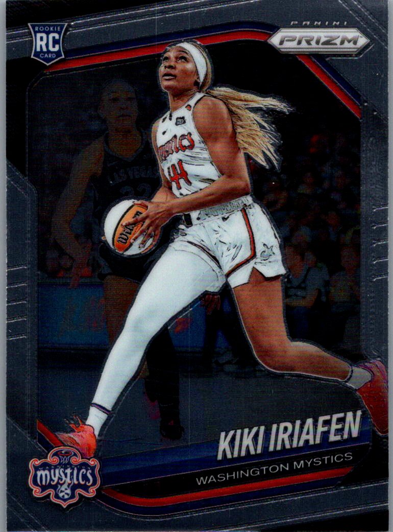2025 Panini Prizm WNBA Kiki Iriafen #72 RC front