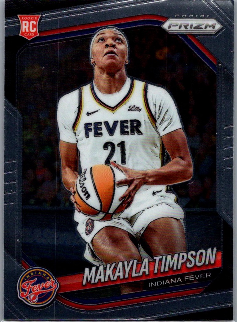 2025 Panini Prizm WNBA Makayla Timpson #14 RC front