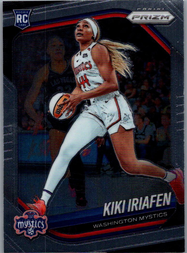 2025 Panini Prizm WNBA Kiki Iriafen #72 RC front