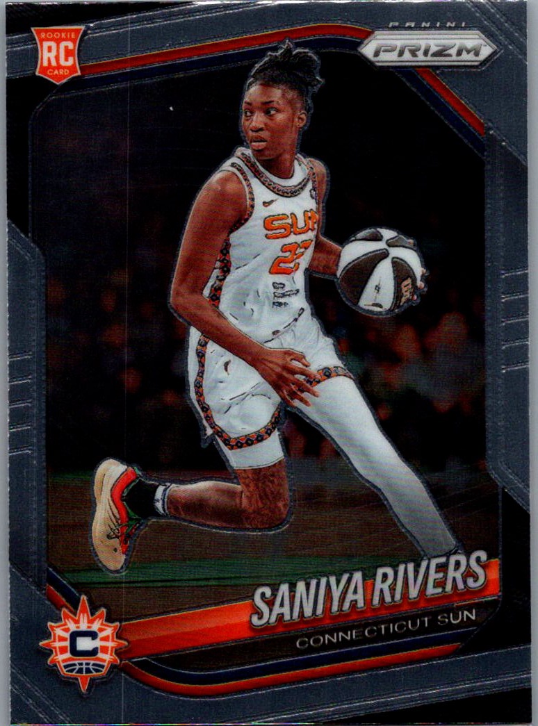 2025 Panini Prizm WNBA Saniya Rivers #131 RC front