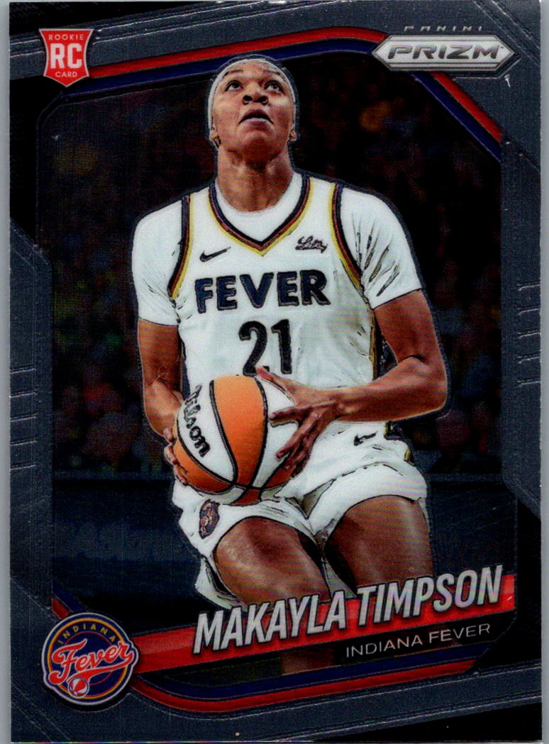 2025 Panini Prizm WNBA Makayla Timpson #14 RC front