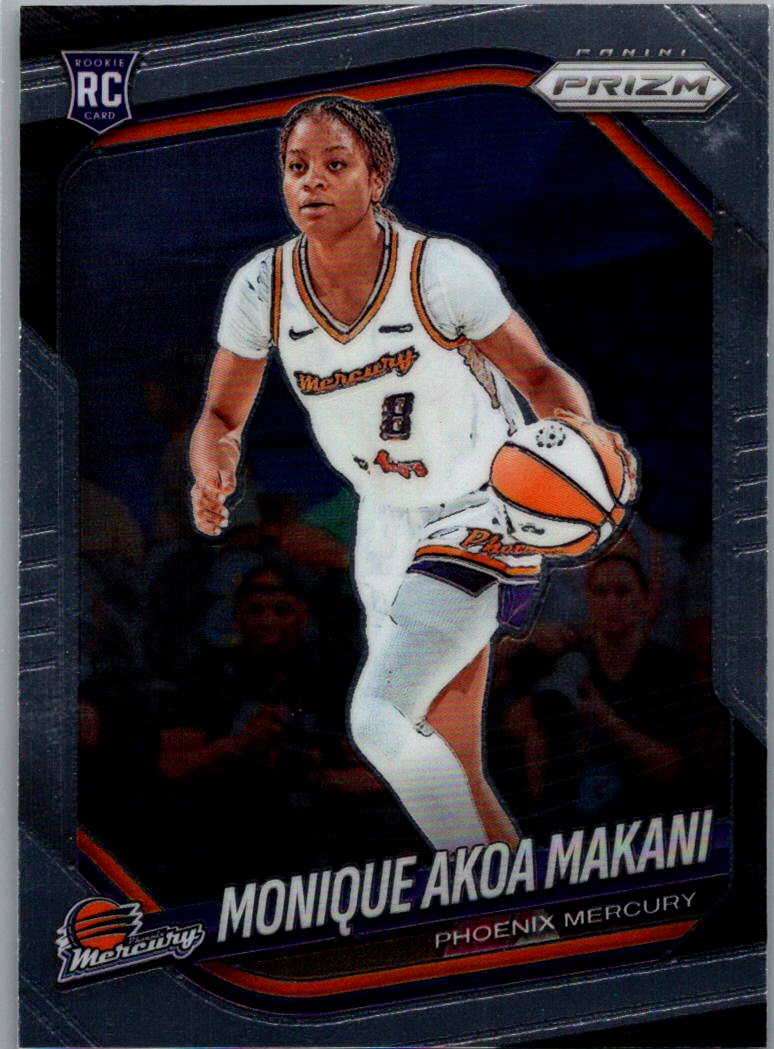 2025 Panini Prizm WNBA Monique Akoa Makani #98 RC front