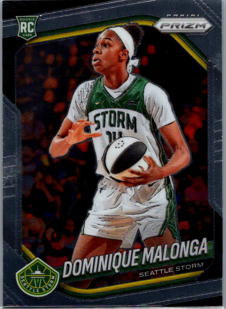 2025 Panini Prizm WNBA Dominique Malonga #116 RC front