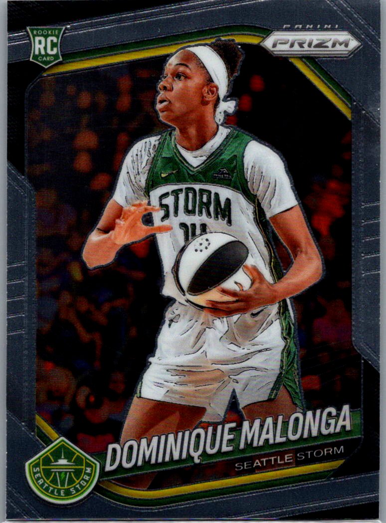 2025 Panini Prizm WNBA Dominique Malonga #116 RC front