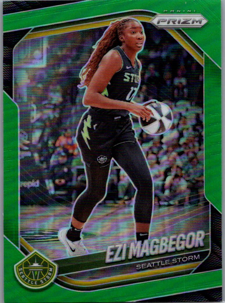2025 Panini Prizm WNBA - Green Prizms Ezi Magbegor #36 front