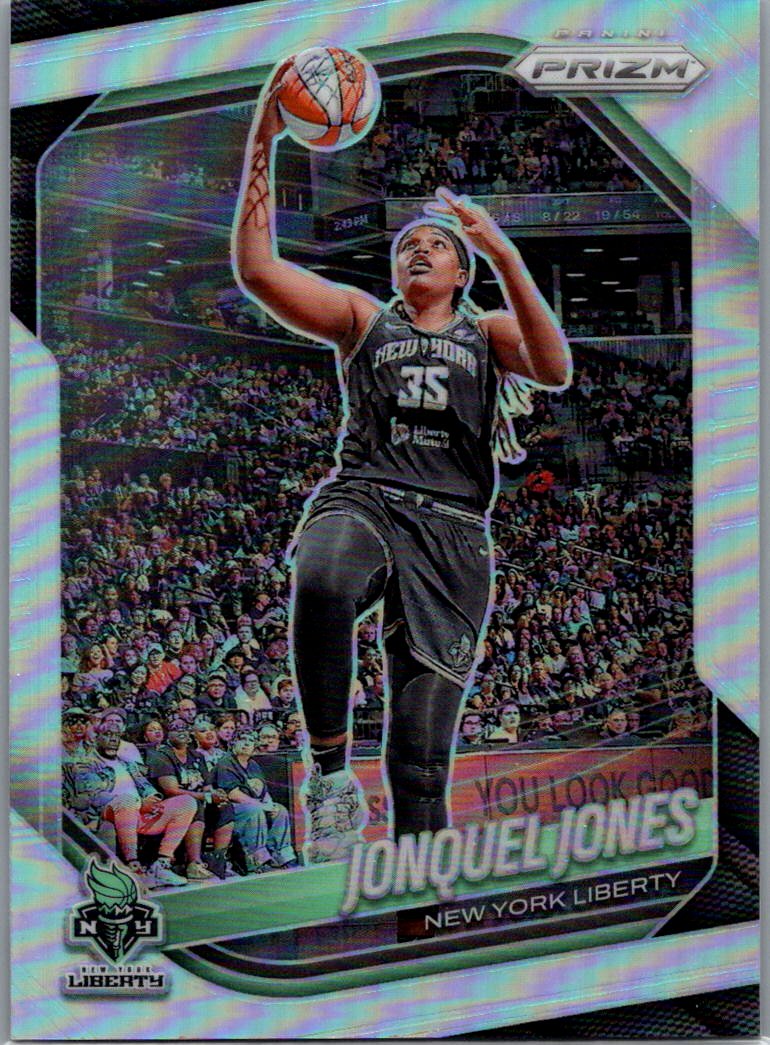 2025 Panini Prizm WNBA - Silver Prizms Jonquel Jones #52 front