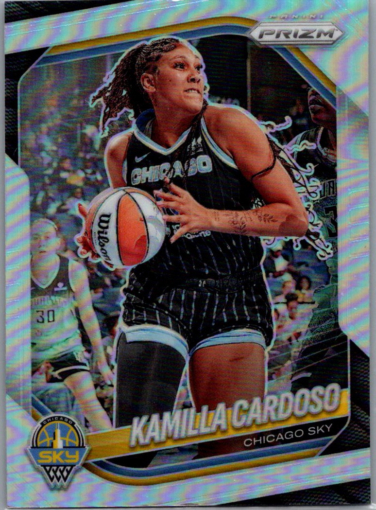 2025 Panini Prizm WNBA - Silver Prizms Kamilla Cardoso #89 front