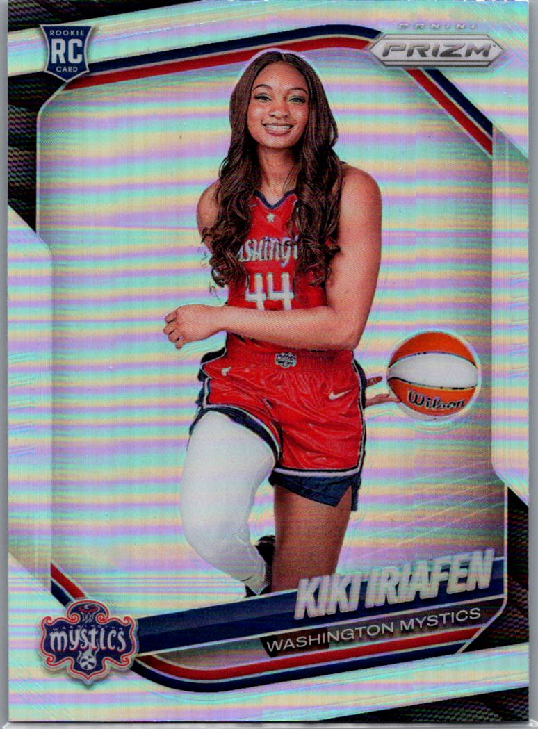 2025 Panini Prizm WNBA - Silver Prizms Kiki Iriafen #149 front