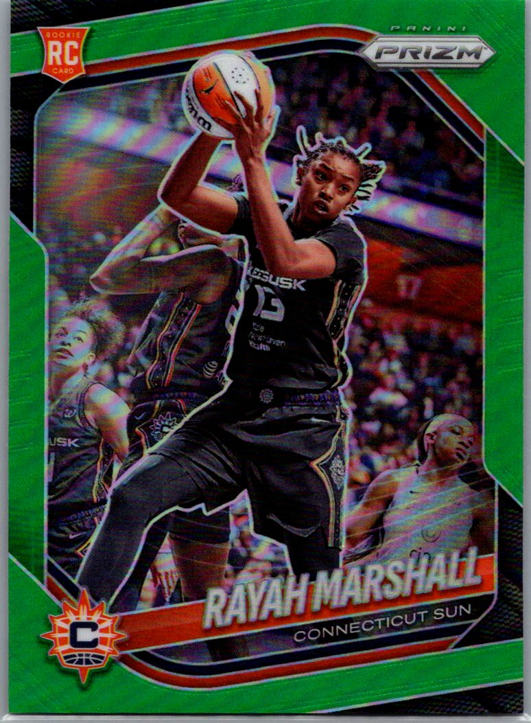 2025 Panini Prizm WNBA - Green Prizms Rayah Marshall #47 front