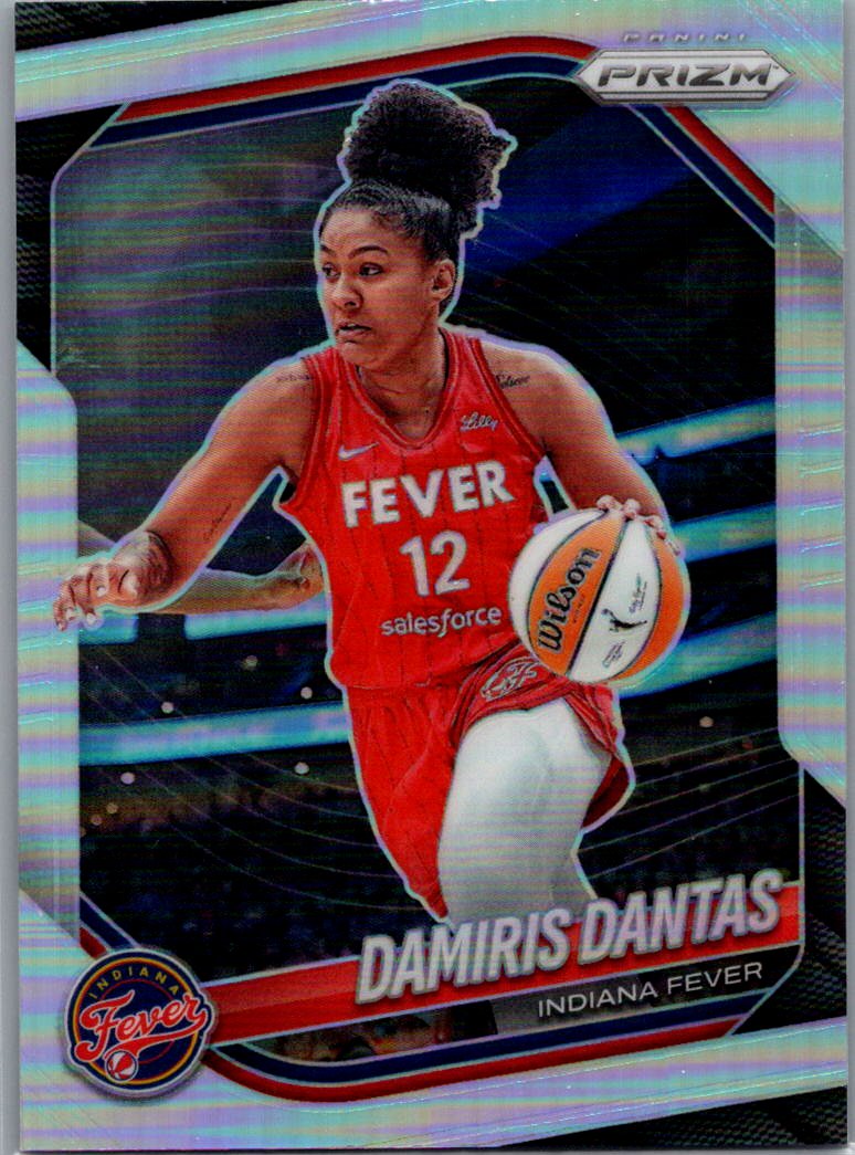 2025 Panini Prizm WNBA - Silver Prizms Damiris Dantas #42 front
