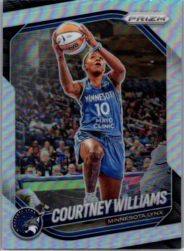 2025 Panini Prizm WNBA - Silver Prizms Courtney Williams #69 front