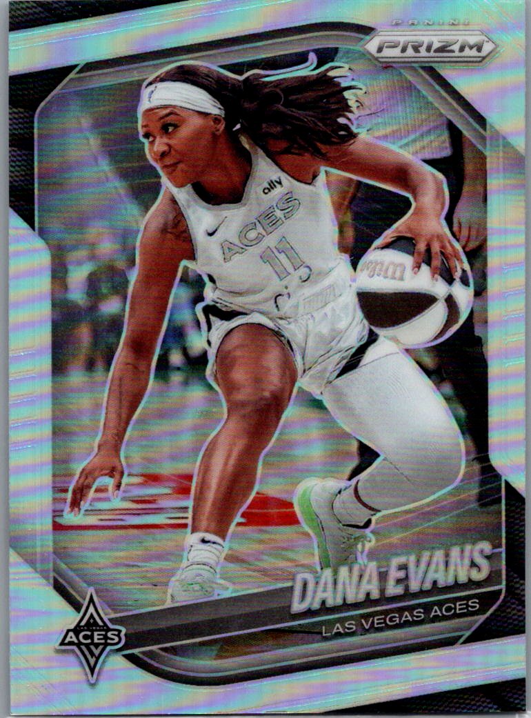 2025 Panini Prizm WNBA - Silver Prizms Dana Evans #33 front