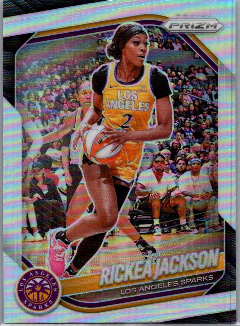 2025 Panini Prizm WNBA - Silver Prizms Rickea Jackson #118 front