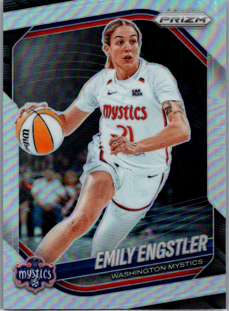 2025 Panini Prizm WNBA - Silver Prizms Emily Engstler #84 front