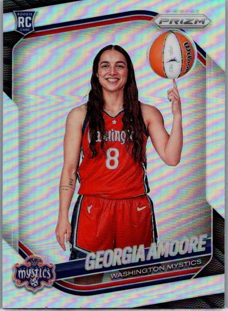 2025 Panini Prizm WNBA - Silver Prizms Georgia Amoore #140 front
