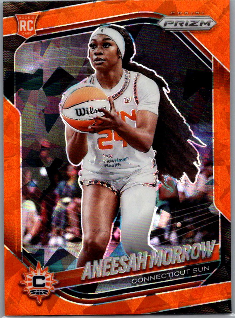 2025 Panini Prizm WNBA - Zduplicate Orange Ice Prizms Aneesah Morrow #79 front