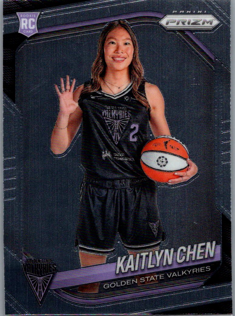 2025 Panini Prizm WNBA Kaitlyn Chen #143 RC front