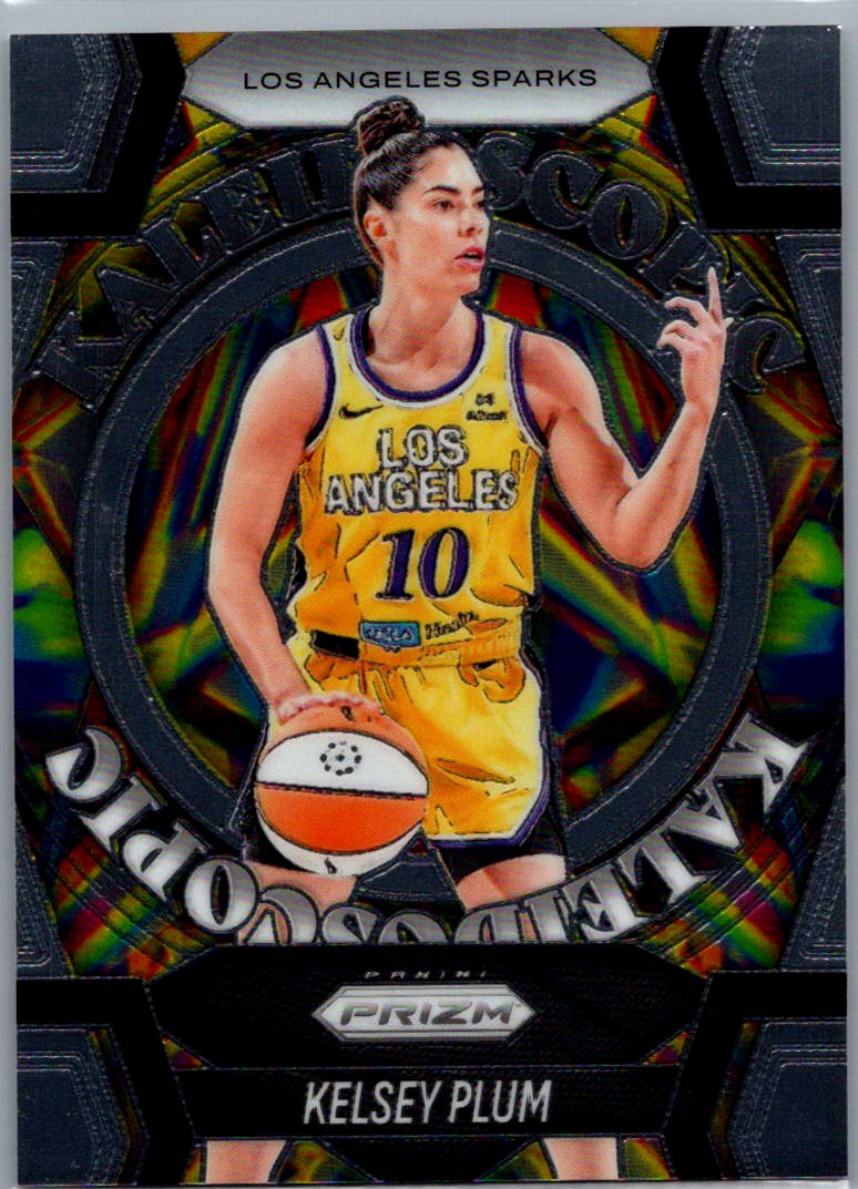 2025 Panini Prizm WNBA - Kaleidoscopic Kelsey Plum #3 front