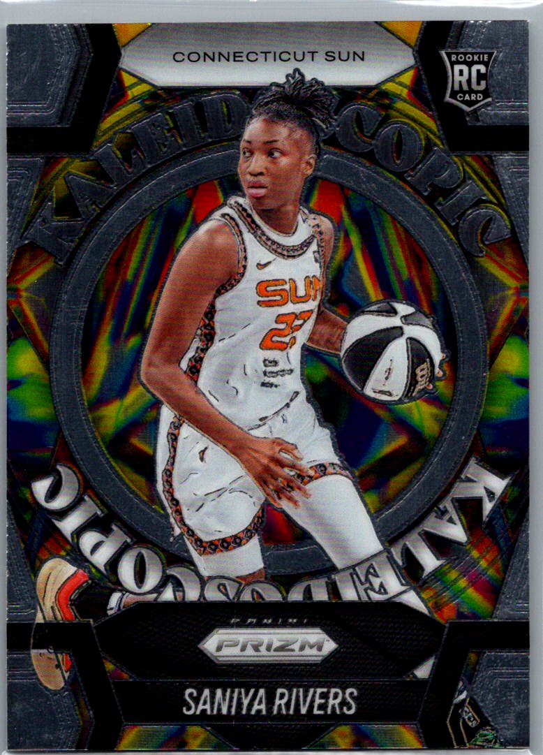 2025 Panini Prizm WNBA - Kaleidoscopic Saniya Rivers #8 front
