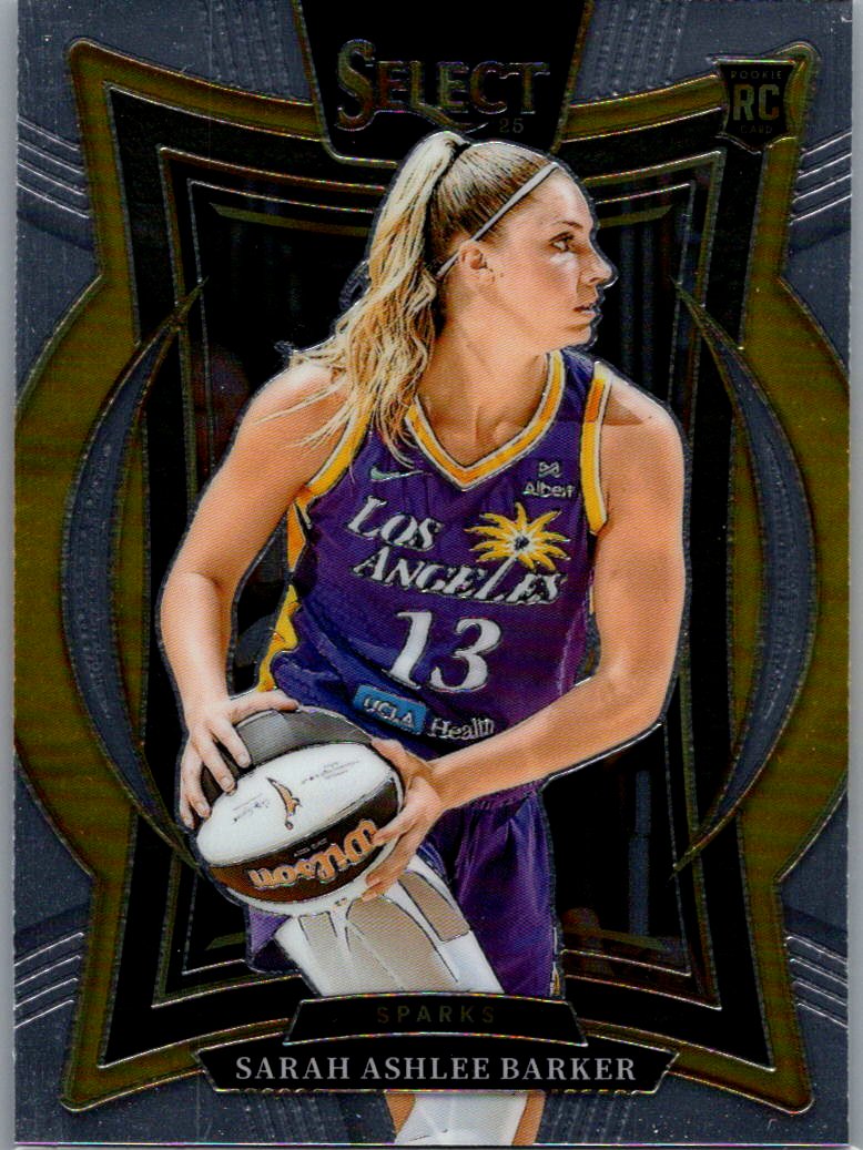 2025 Panini Select WNBA Sarah Ashlee Barker #66 RC front