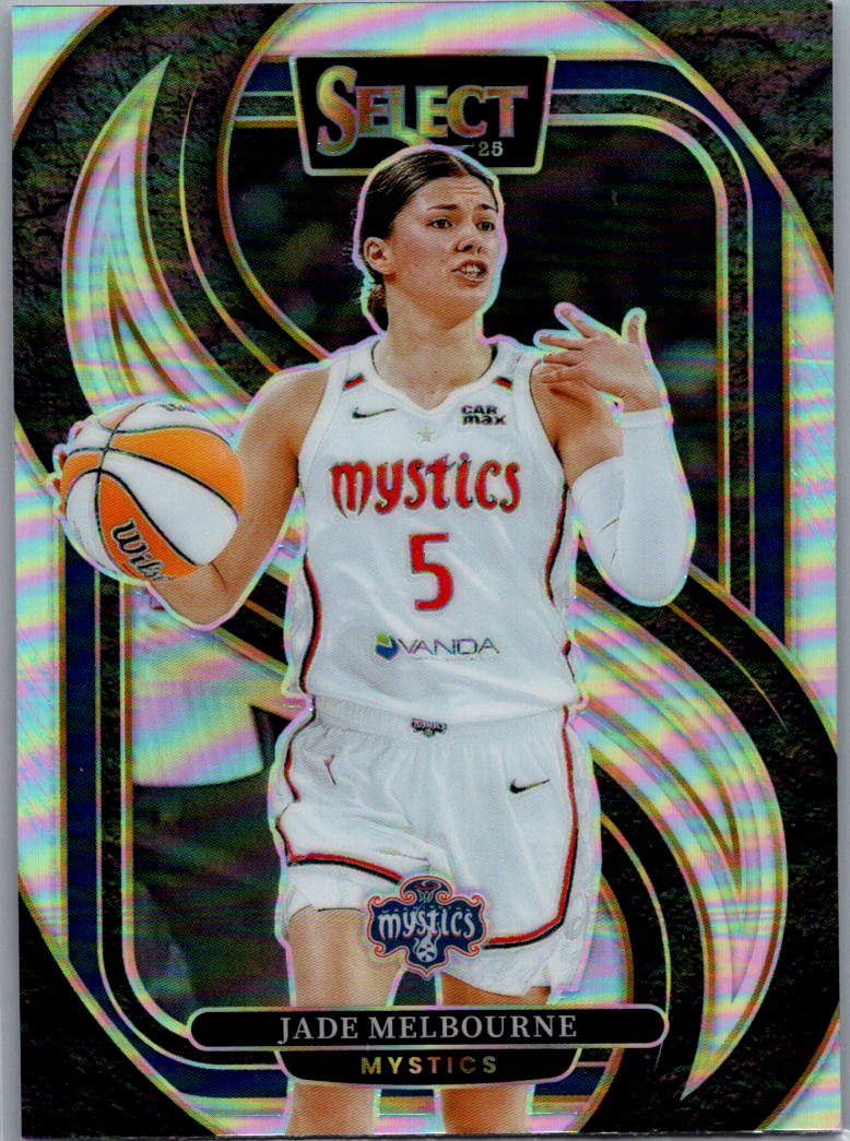 2025 Panini Select WNBA - Silver Prizms Jade Melbourne #187 front