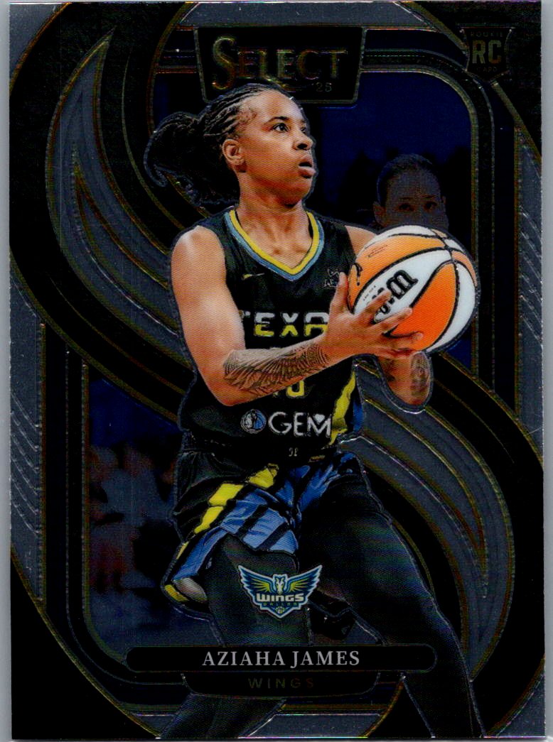 2025 Panini Select WNBA Aziaha James #174 front