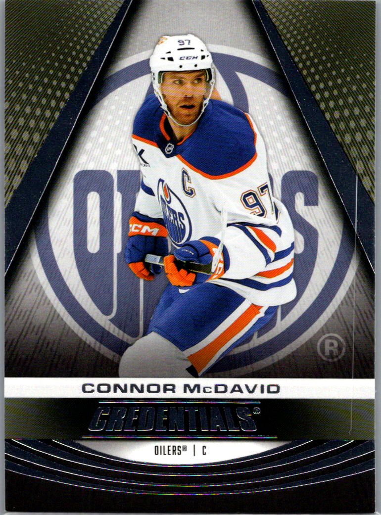 2024-25 Upper Deck Credentials Connor McDavid #97 front