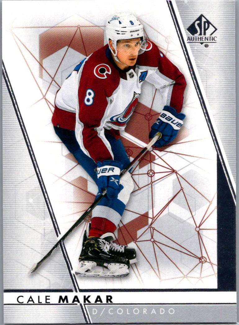 2022-23 SP Authentic Cale Makar #82 front